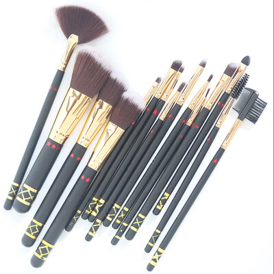 

Toponeto 15PC Powder Makeup Brush Makeup Tools Foundation Makeup Brush