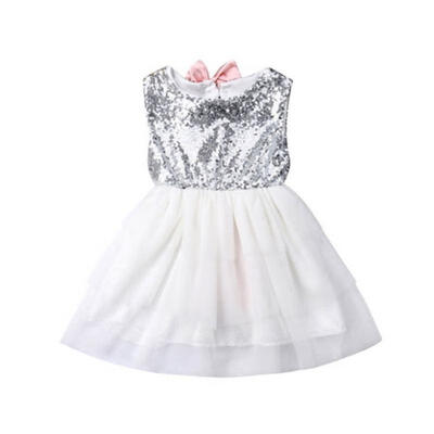 

New Baby Girl Flower Princess Sleeveless Formal Party Pageant Wedding Bridesmaid Dresses