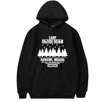 

Herqw61 Womens Stranger Things Print Movie Fans Hoodie Long Sleeve Pullover Sweatshirt