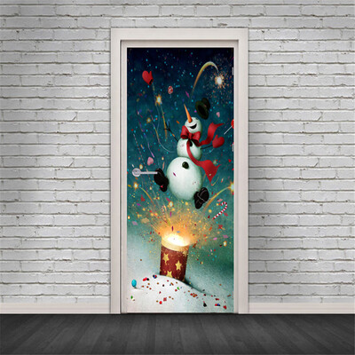 

Tailored Merry Christmas Wall Art Removable Home Window Wall Stickers Decal Party Decor