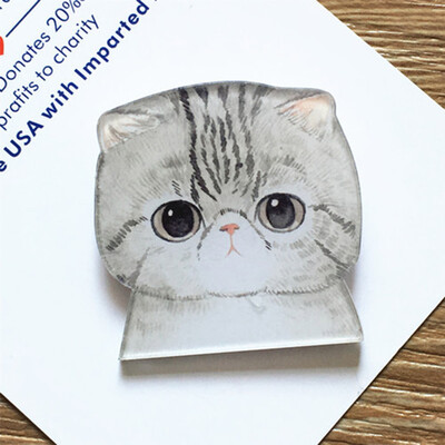 

Fashion Hot Funny Charm Cute Cartoon 1pcs Animal Husky Pet Acrylic Collar Pins Badge Corsage Acrylic Badge Cute Cat Dog