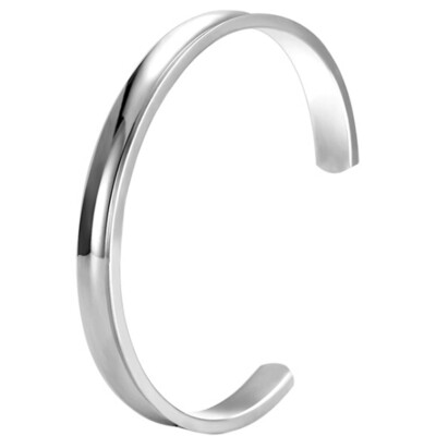 

Creative C-Shape Open Stainless Steel Adjustable Bracelet Fashion