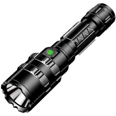 

Tactical Flashlight USB Chargeable 1600LM Super Bright Torch Light With 5 Light Modes