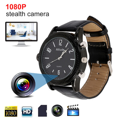 

1080P FHD Infrared Night Vision Camera Watch Video Recorder Camcorder Support Audio Recording And Sound Control Mini Camcorders