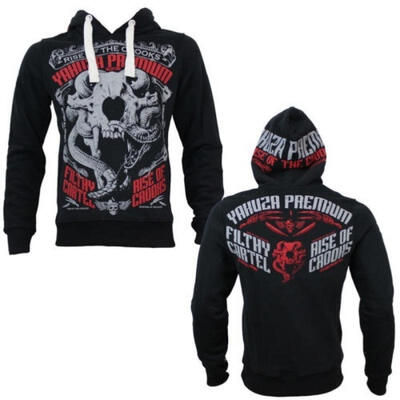 

The NATURAL POWER WARRIO Men RISE OF CROOHS Hoodie Long Sleeve Sweatshirt