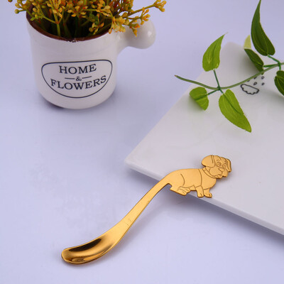

Gobestart Cute Mermaid Spoon Handle Spoons Flatware Coffee Drinking Tools Kitchen Gadget