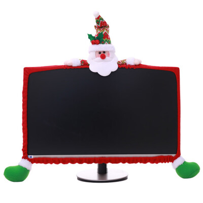 

Tailored Christmas Hotel mall Cash register computer Dust Cover Snowman Elk Decorations