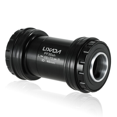 

Lixada PF30 Bottom Bracket Road Bike 24MM Bearing Bottom Bracket 68-73mm Bike Bottom Bracket for SHIMANO SRAM GXP Prowheel
