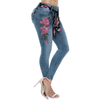 

〖Follure〗Fashion Women Stretch Jeans Female High Waist Stretch Slim Sexy Pencil Pants
