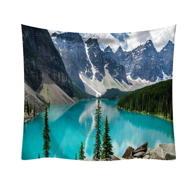 

Toponeto Nature Landscape Tapestry Wall Hanging Tapestries Hippie Bedspread Throw Decor