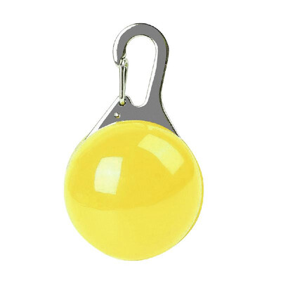 

Colorful Clip-on Safety Night Light Pet Collar Keychain Light LED Waterproof Safety Night Walking Lights for Dogs&Cats Battery
