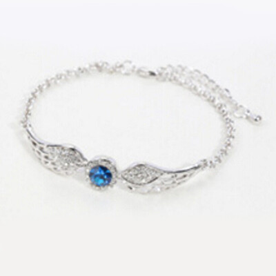 

Crystal Bracelet Ornaments Angel Wings Jewelry Fashion Bracelet Fine Diamond Accessories
