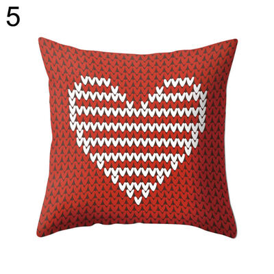 

Romantic Love You Heart Pillow Case Cushion Cover Sofa Bed Car Cafe Office Decor