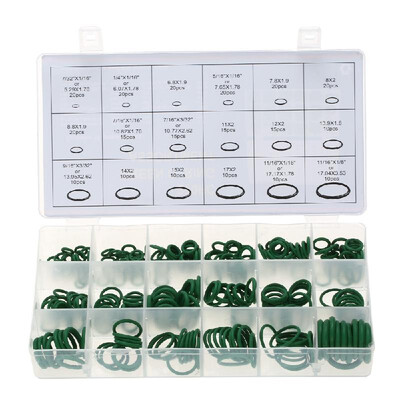 

270pcs Assortment Kit Car HNBR AC System Air Conditioning O Ring Seals Set Tool