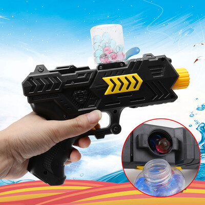

Greensen Plastic Soft Bullet 2 in 1 Shooting Water Crystal Toy Gun Foam Dart Pistol Kids Summer Toys