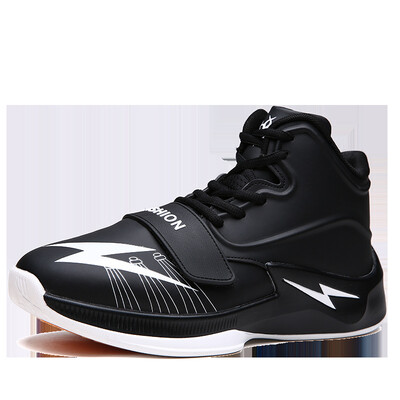 

Mens basketball shoes high shock absorption wear sports shoes lightning basketball game boots