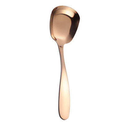 

Soup Spoon Ladle Stainless Steel Teaspoon Tableware with Long Handle HOT SELLING