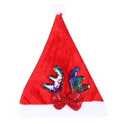 

8 Colors New Merry Christmas Hat Santa Claus\\Snowman Xmas Holiday Cap For Adult