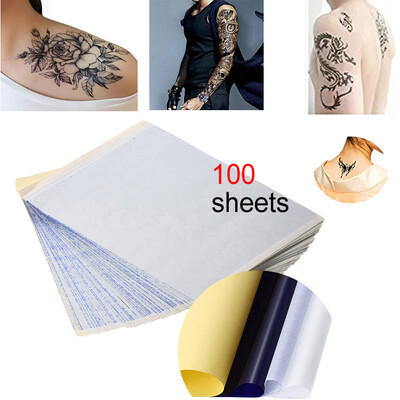 

〖Follure〗100 pcs Tattoo Stencil Transfer Copier Paper Sheets A4 Carbon Thermal Tracing