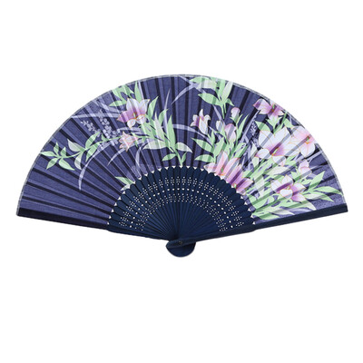 

Siaonvr 1pcs New Chinese Folding Bamboo Wooden Carved Hand Fan fit Wedding Party Gift