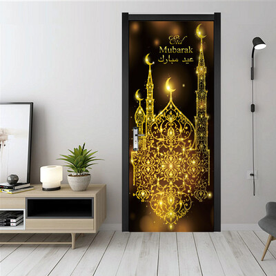 

〖Follure〗Door Sticker Decorative Painting BedroomLiving room TV Wall Decoration Wall Stic