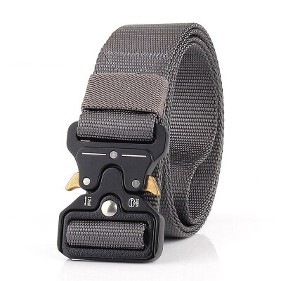 

New Nylon military tactical belt Metal insert buckle unisex Training belts for Men&Woman High quality strap