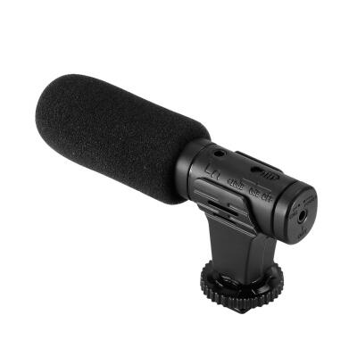 

MIC-07 Straight-in 35mm Interview Photo Microphone Mic for Camera Phone