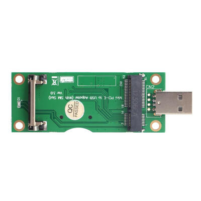 

Mini PCI-E to USB Adapter with SIM 8Pin Card Slot for WWANLTE Module