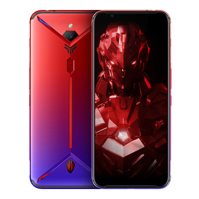 

Nubian nubia Red Devil 3S esports game mobile phone 12GB256GB Red&blue sports Snapdragon 855Plus UFS30 Built-in fan 5000mAh large battery full screen