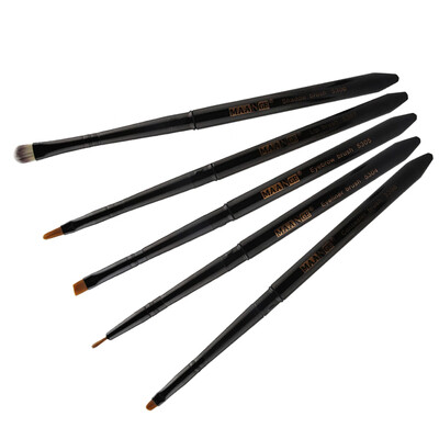 

5pcs Portable Eye Makeup Brushes Set Eyeshadow Eyeliner Brush