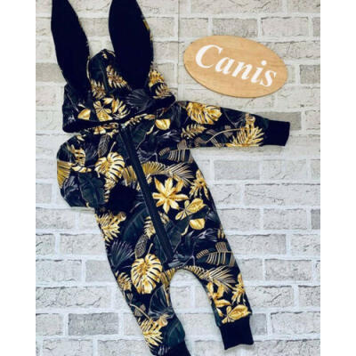 

AU Kid Baby Girl Winter Warm Clothes 3D Bunny Ear Romper Jumpsuit Bodysuit 0-24M