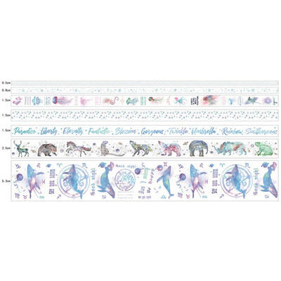 

7 PcsBox Checkered Stripes washi Tape DIY Santorini Cherry Decoration for scrapbooking Masking Tape Adhesive Tape Paper Sticker