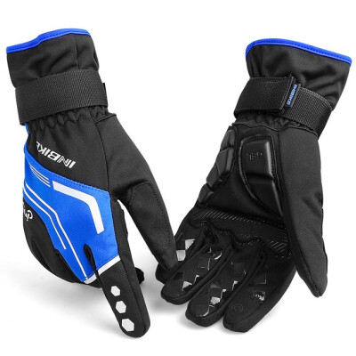 

INBIKE 2019 Winter Cycling Gloves Gel Padded Thermal Full Finger Bike Bicycle Gloves Touch Screen Windproof Women Mens Gloves