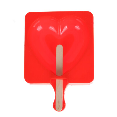 

Love DIY Silicone Ice Cream Mold Frozen Ice Mould Maker with Sticks