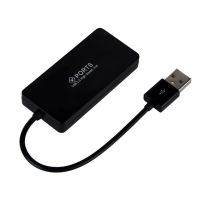 

4 Ports High Speed USB 20 Hub Multi Splitter Expansion for PC Laptop