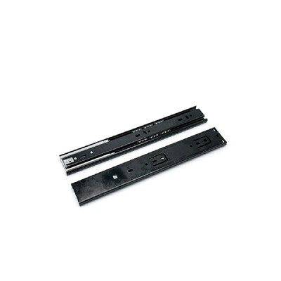 

2Pcs Less Noise Hydraulic Soft Close Ball Bearing Drawer Slides 3 Folds Full Extension
