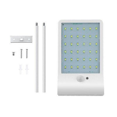 

LED Solar Light With Mounting Bracket PIR Motion Sensor Garden Outdoor Lamps