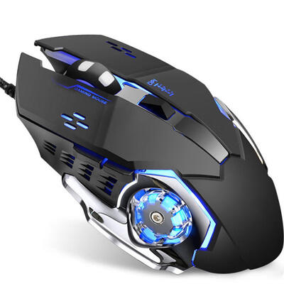 

Wired Gaming Mouse Ergonomic USB Game Mice 1200 To 3200 Four DPI Levels