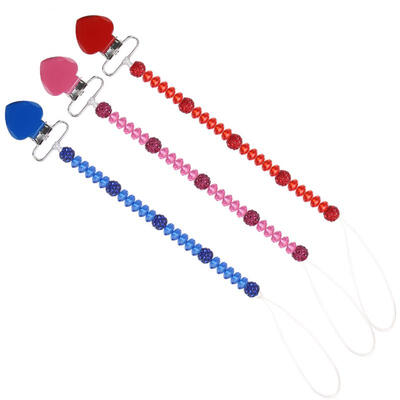 

Greensen Anti-lost Newborn Pacifier Clip Chain Leash Strap Baby Infant Soother Nipple Holder