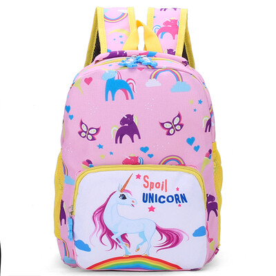 

Pony Polly Rainbow Unicorn Pack Childrens Bag Girls Shoulder Pack Cute Pupils Kindergarten Fashion Trend
