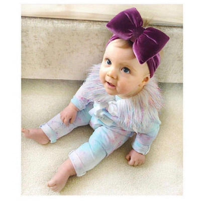 

Cute Baby Girls Toddler Newborn Big Headband Headwear Hair Bow Accessories