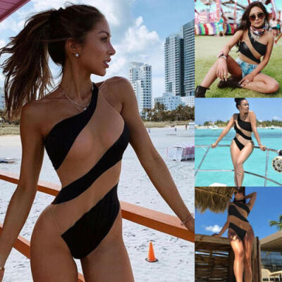 

Sexy Women One Piece Monokini Bikini Push Up Swimsuit Swimwear Bathing Beachwear