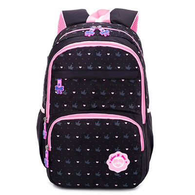 

Children Baby Teens Book Bag School Backpack Lovely Waterproof School Bags for Girls Orthopedic Backpacks Kid Student Schoolbag
