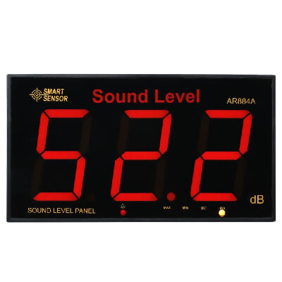 

SMART SENSOR AR884A Sound Level Meter with Large LCD Screen Wall Mounted Digital Sound Level Meter Digital Noisemeter Decibel Moni