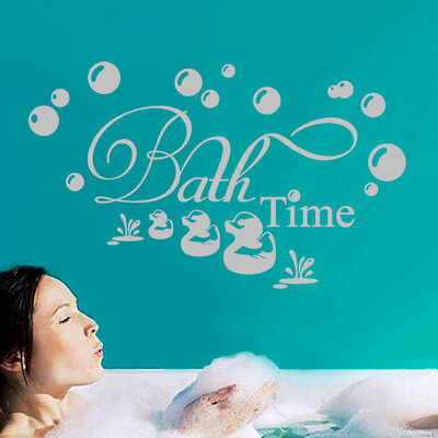 

〖Follure〗Bath Time Home Decor Wall Sticker Decal Bedroom Vinyl Art Mural