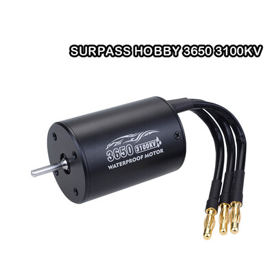 

Tailored SURPASS HOBBY 3650 2300KV Sensorless Brushless Waterproof Motor for 110 RC Car