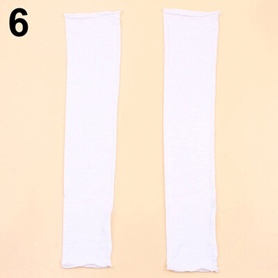 

Women Long Fingerless UV Sun Protection Driving Cover Arm Sleeves Mittens