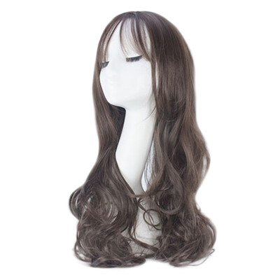 

Gobestart Multi-color Optional Long Loose Wavy Syntheic Wig Curly Full Natural Hair Wigs