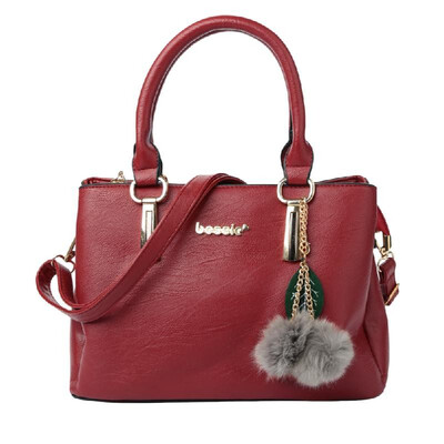 

Fashion Women PU Leather Handbag Tote Bag Adjustable Strap Zipper Crossbody Shoulder Bag