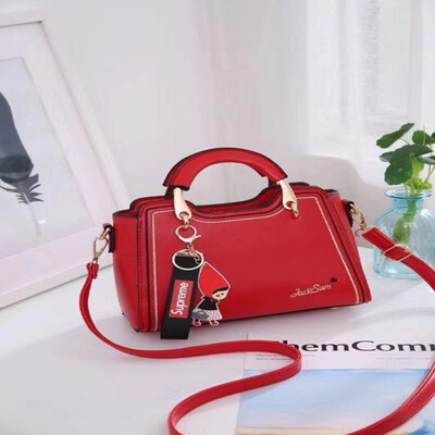 

Small bag female new tide summer reduction simple casual wide shoulder strap bag shoulder Messenger bag Korean female bag